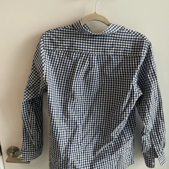 Vineyard Vines Checkered Plaid Whale Button-Down Shirt - Picture 5 of 5